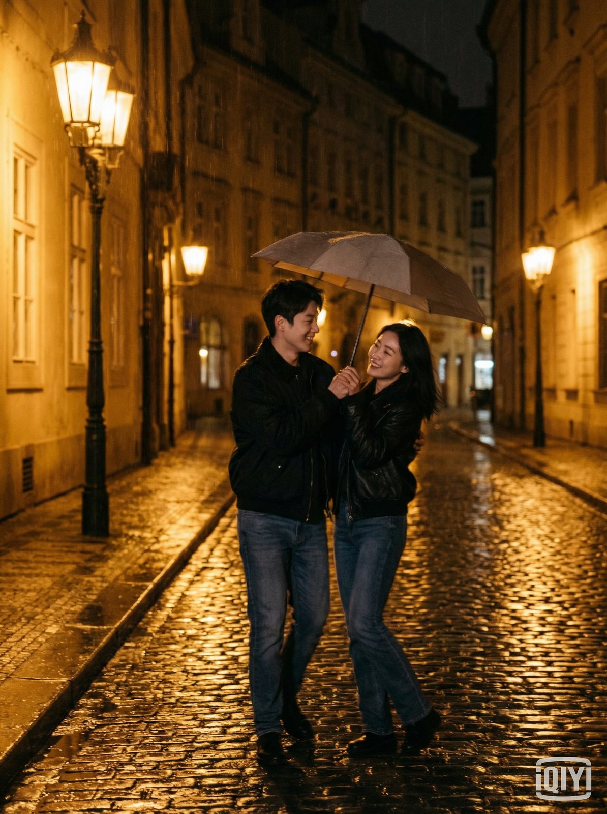 探花短视频-浪漫雨夜微电影